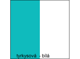 Barevné provedení - tyrkysová / zelená