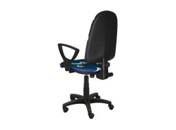 Dětská otočná židle BRANDON - FOTBAL modrá