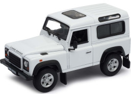 Welly Land Rover Defender 1:24 stříbrný