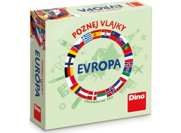 Dino Cestovní hra Poznej vlajky - Evropa