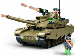 Sluban Army M38-B1256 Tank OEF-M1XS