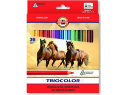 KOH-I-NOOR Trojhranné pastelky Triocolor 3145 - 36ks