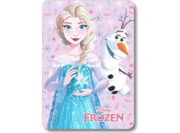 Dětská deka POLAR 100x140 cm - Frozen - Elsa a Olaf