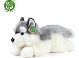 Rappa Plyšový pes husky ležící 30 cm