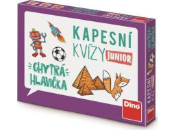 Dino Kapesní kvízy JUNIOR Chytrá hlavička