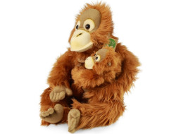 Rappa Plyšový orangutan s mládětem 28 cm ECO-FRIENDLY