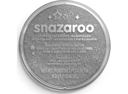 SNAZAROO Barva na obličej Třpytivá Šedá (Gun Metal Grey) 18ml