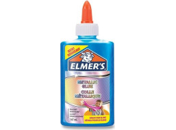 ELMER'S Metalické lepidlo 147ml modré