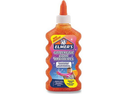 ELMER'S Třpytivé lepidlo 177ml oranžové