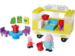 HASBRO Stavebnice Prasátko Peppa: Karavan 52ks