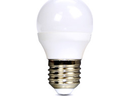 Solight LED žárovka, miniglobe, 6W, E27, 4000K, 510lm