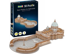 REVELL 3D puzzle Bazilika Sv. Petra, Vatikán 68 dílků