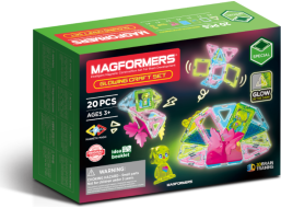 MAGFORMERS Glowing set 20 dílků