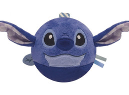 CLEMENTONI BABY Plyšový míček Stitch s chrastítkem