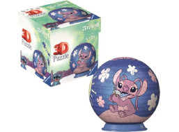 RAVENSBURGER 3D Puzzleball Disney: Stitch - Angel 54 dílků