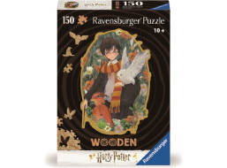 RAVENSBURGER Dřevěné obrysové puzzle Harry Potter 150 dílků