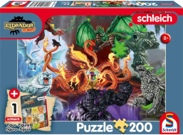 SCHMIDT Puzzle Eldrador: Zlá stvoření 200 dílků + figurka Schleich