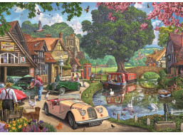 RAVENSBURGER Puzzle Nostalgická scéna 1000 dílků