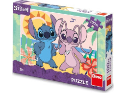 Dino Puzzle Stitch na pláži 100 XL dílků