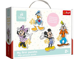 TREFL Baby puzzle Disney: Mickey a přátelé 4v1 (2,3,4,5 dílků)