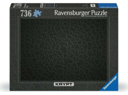 RAVENSBURGER Puzzle Krypt Black 736 dílků