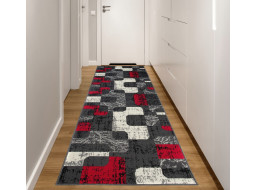 Běhoun TAPIS Retro - šedý/červený