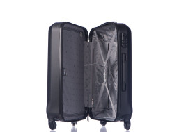 Moderní cestovní kufry PARIS - černé