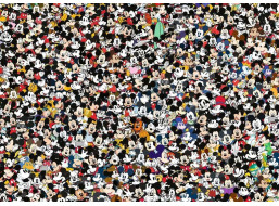 RAVENSBURGER Puzzle Challenge: Mickey Mouse 1000 dílků