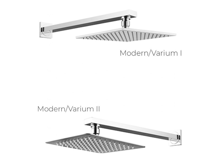 Podomítkový sprchový set SLIM MODERN/VARIUM II Černá