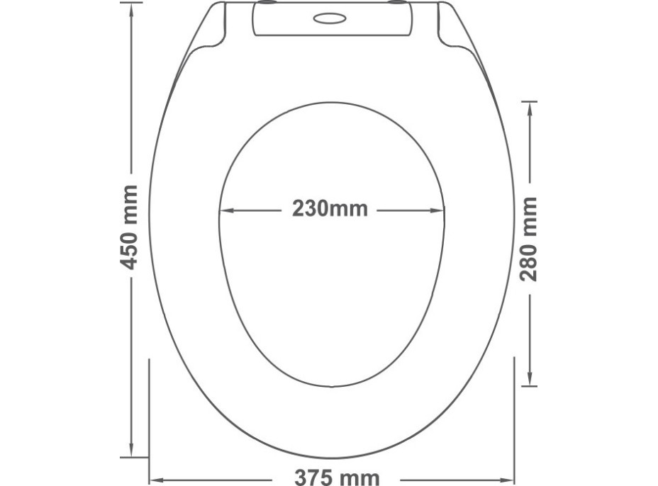 WC sedátko CALYPSO