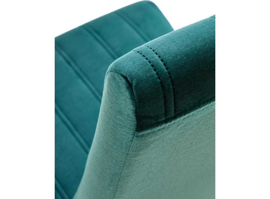 Jídelní židle DIAMOL 2 - zelená / černá