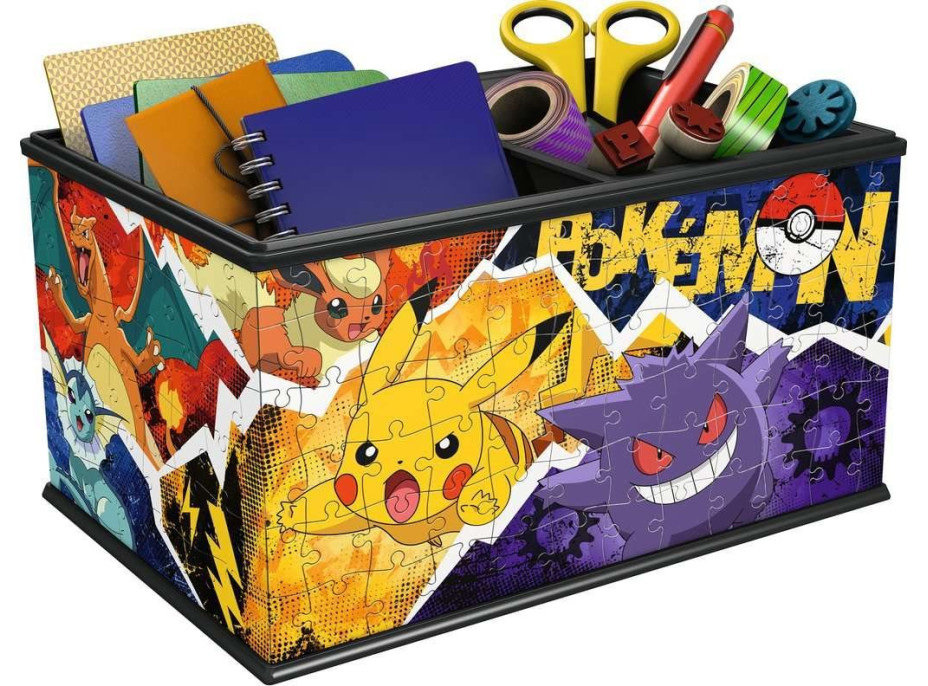 RAVENSBURGER 3D puzzle úložný box: Pokémon 216 dílků