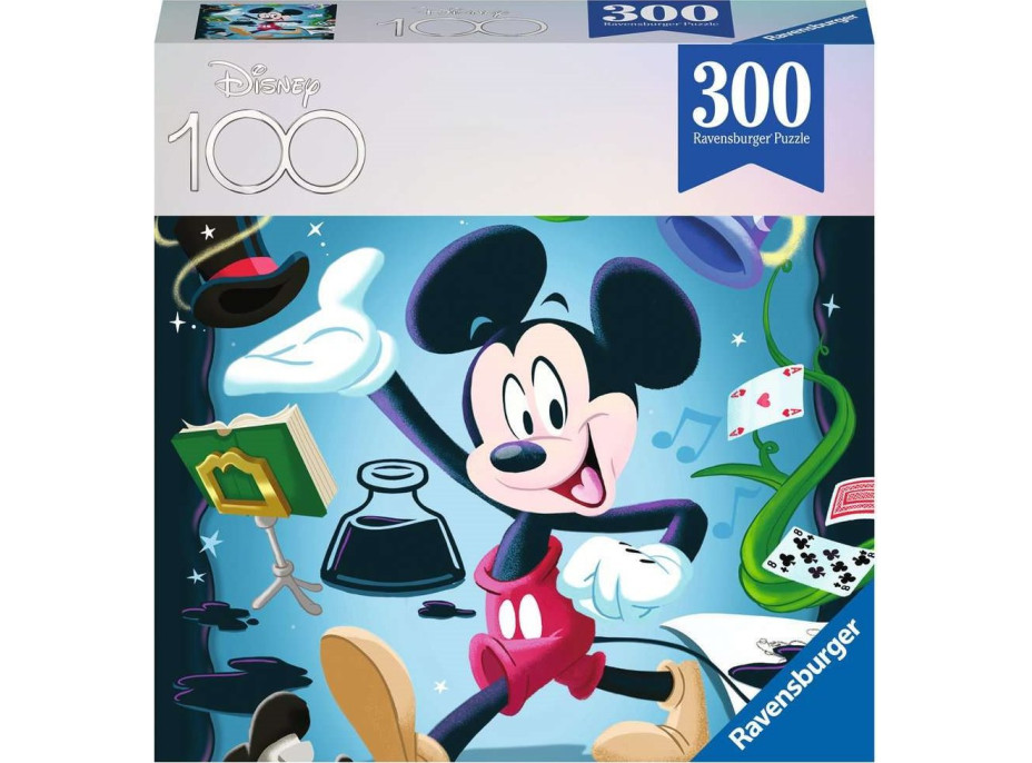 RAVENSBURGER Puzzle Disney 100 let: Mickey 300 dílků