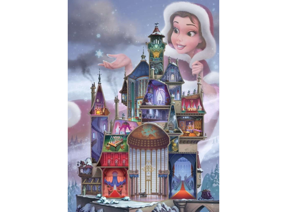 RAVENSBURGER Puzzle Disney Castle Collection: Belle 1000 dílků