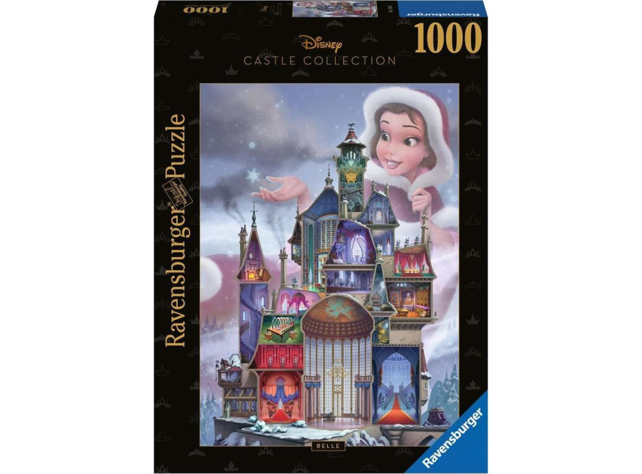 RAVENSBURGER Puzzle Disney Castle Collection: Belle 1000 dílků