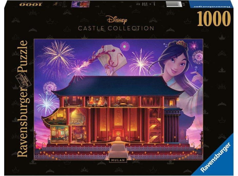 RAVENSBURGER Puzzle Disney Castle Collection: Mulan 1000 dílků