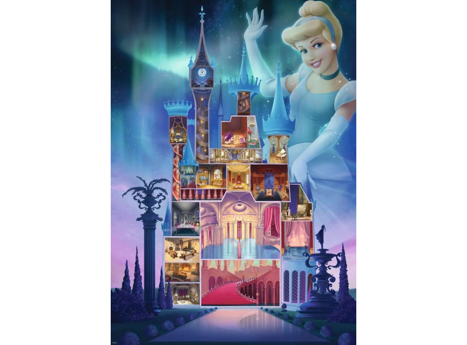 RAVENSBURGER Puzzle Disney Castle Collection: Popelka 1000 dílků