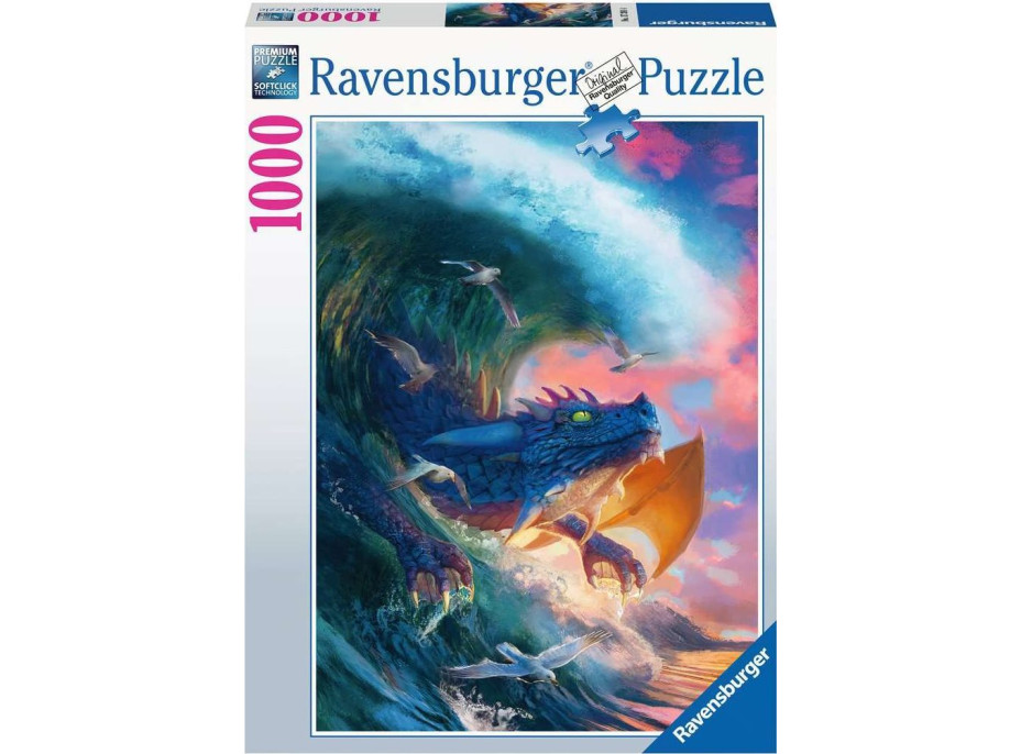 RAVENSBURGER Puzzle Dračí závod 1000 dílků