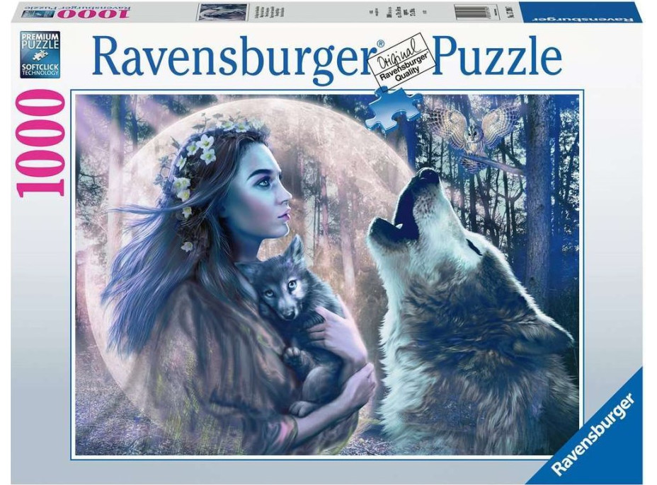 RAVENSBURGER Puzzle Kouzlo měsíčního svitu 1000 dílků