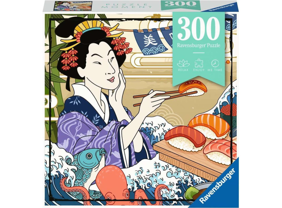 RAVENSBURGER Puzzle Moment: Sushi 300 dílků