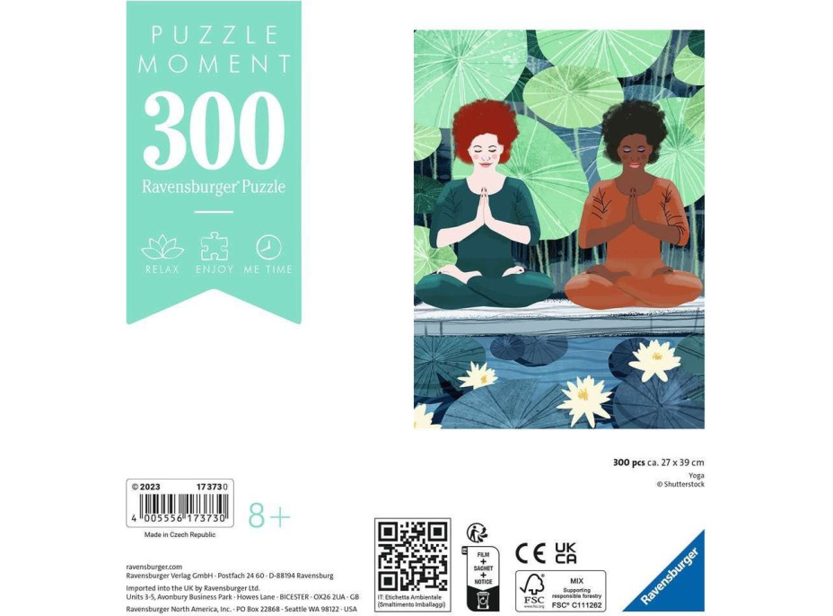 RAVENSBURGER Puzzle Moment: Jóga 300 dílků