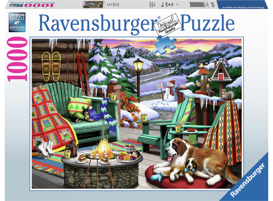 RAVENSBURGER Puzzle Po dlouhém dni 1000 dílků