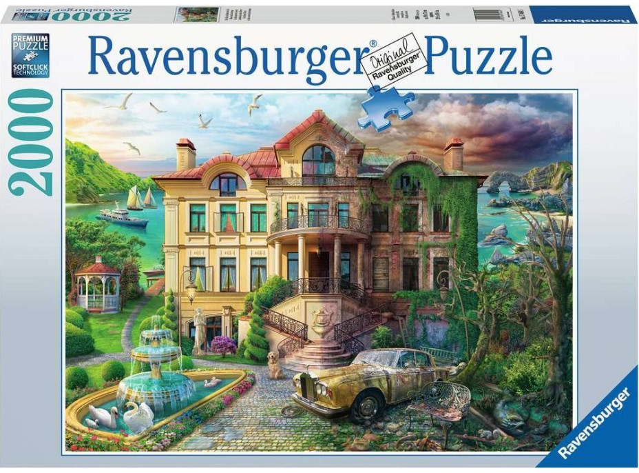 RAVENSBURGER Puzzle Sídlo v zátoce 2000 dílků