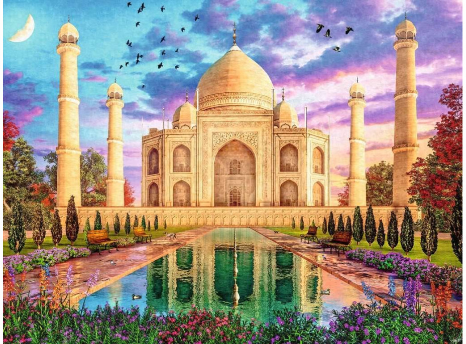 RAVENSBURGER Puzzle Tádž Mahal 1500 dílků