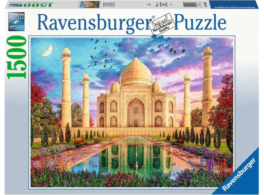 RAVENSBURGER Puzzle Tádž Mahal 1500 dílků