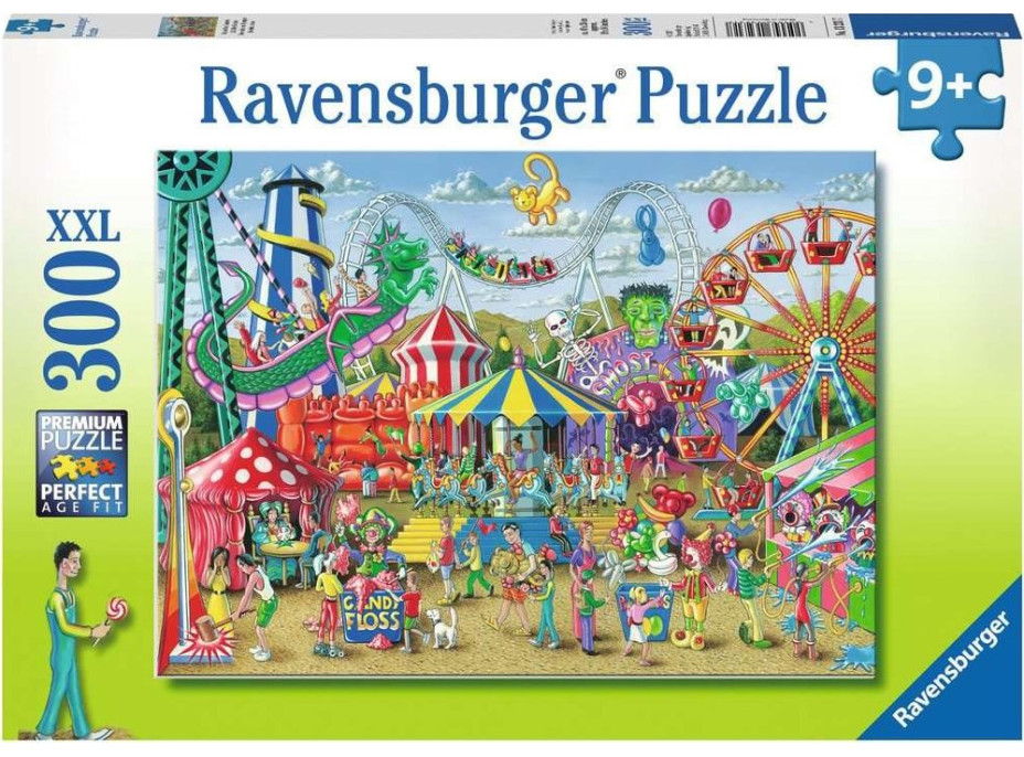 RAVENSBURGER Puzzle Zábava na karnevalu XXL 300 dílků