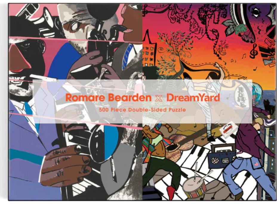 GALISON Oboustranné puzzle Romare Bearden x DreamYard 500 dílků