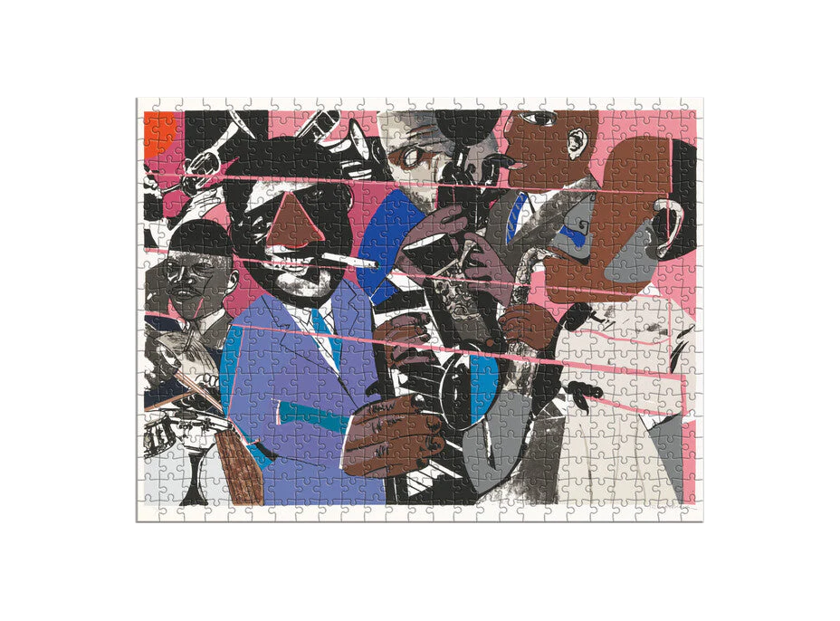 GALISON Oboustranné puzzle Romare Bearden x DreamYard 500 dílků