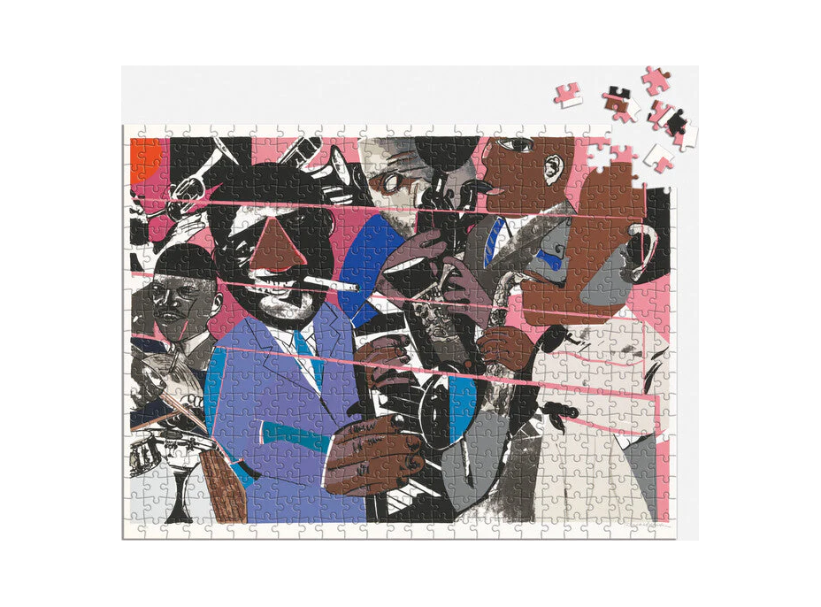 GALISON Oboustranné puzzle Romare Bearden x DreamYard 500 dílků