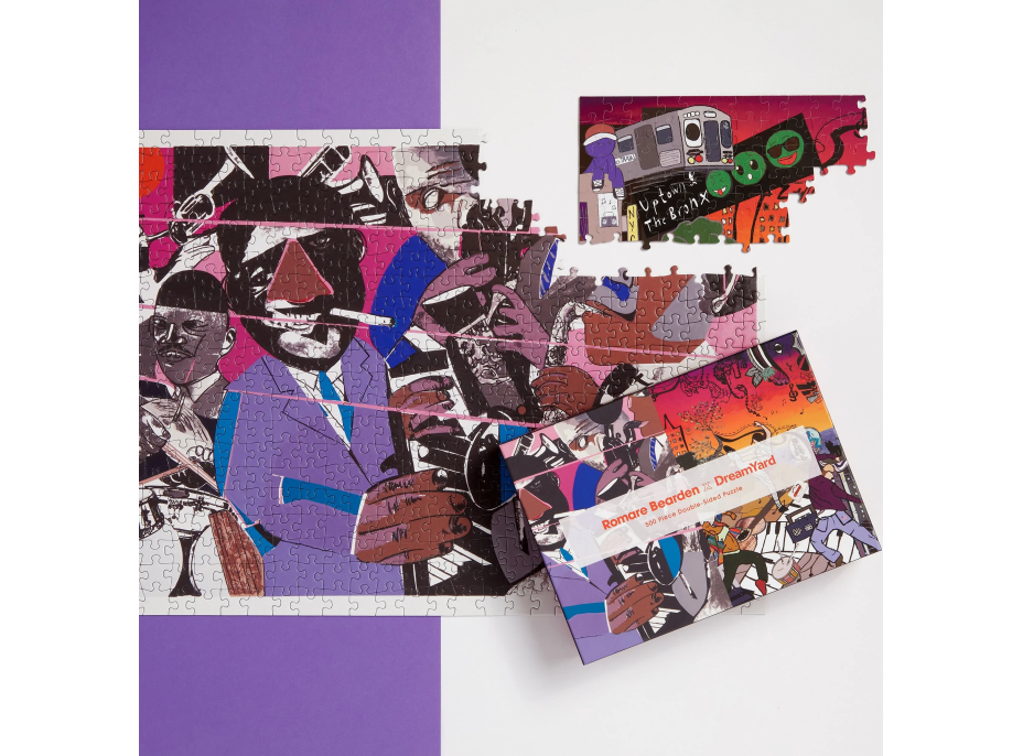 GALISON Oboustranné puzzle Romare Bearden x DreamYard 500 dílků